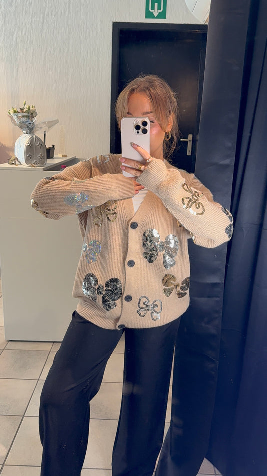 GILET STRASS CRISTIA
